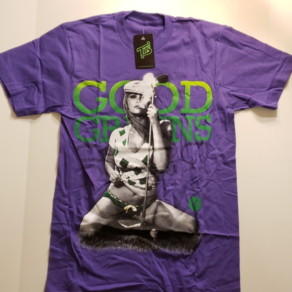 Two in the Shirt T.I.T.S "Good Greens" Medium Tee